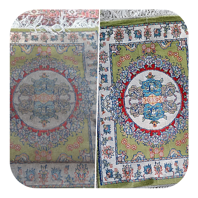 Icono de limpieza profunda que revitaliza colores